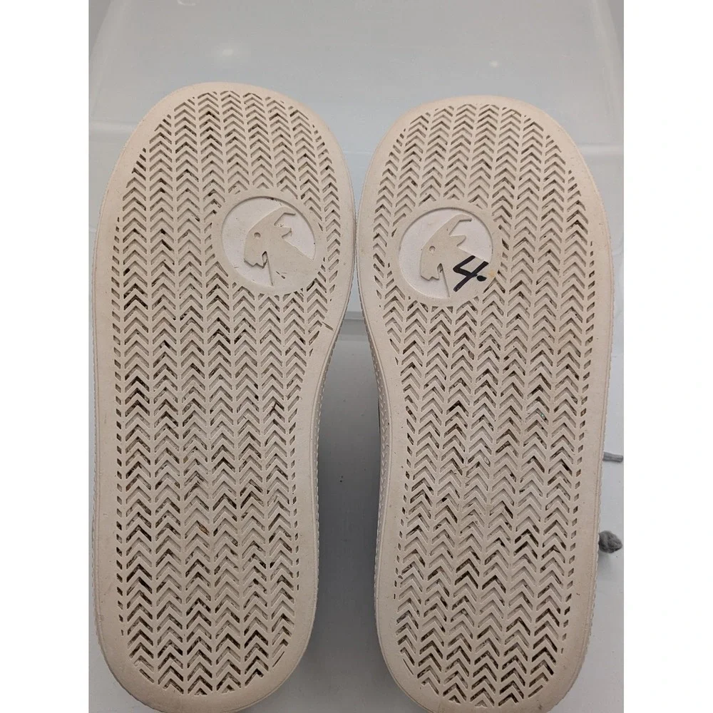 Billy CS Sneaker Shoes Kids Size 5W Gray Zip Canvas Low Top Casual Comfort
